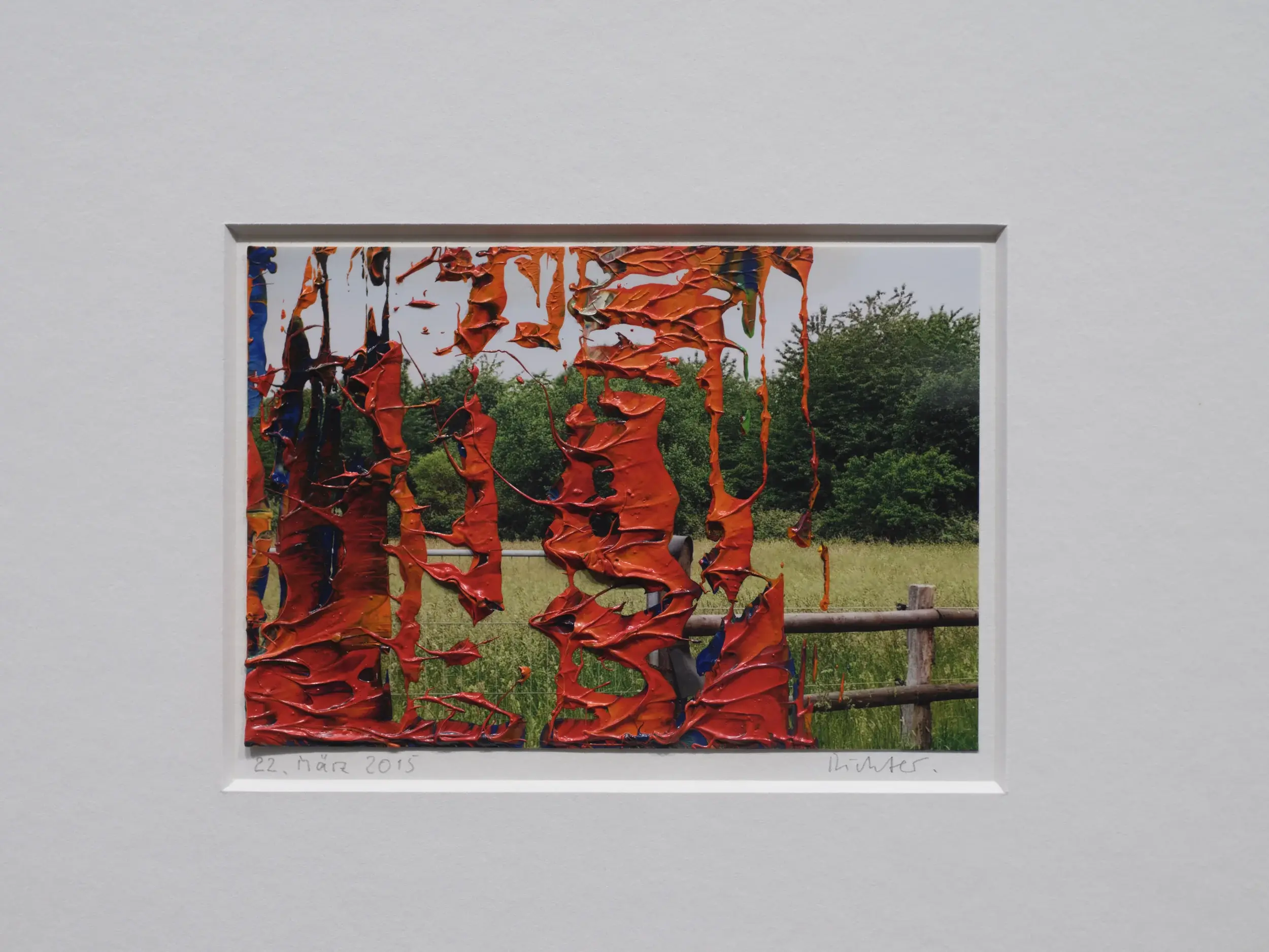 Overpainted Photographs, Gerhard Richter - LUMA Arles